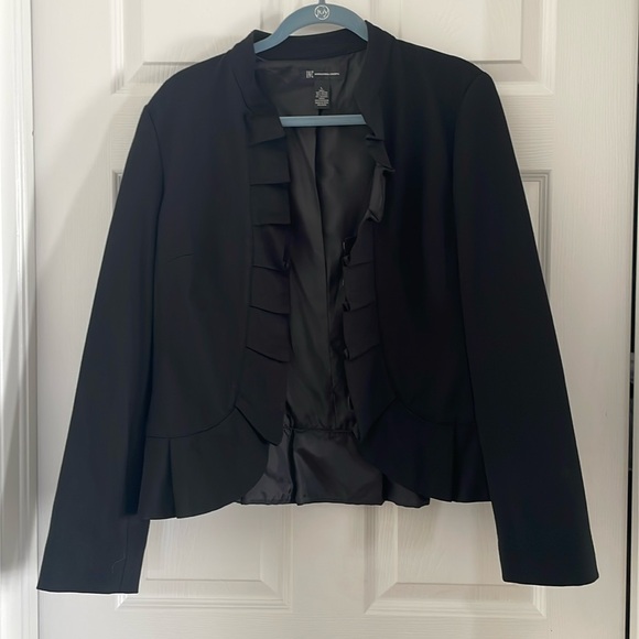 INC Ruffle Edged Jacket - Picture 1 of 8